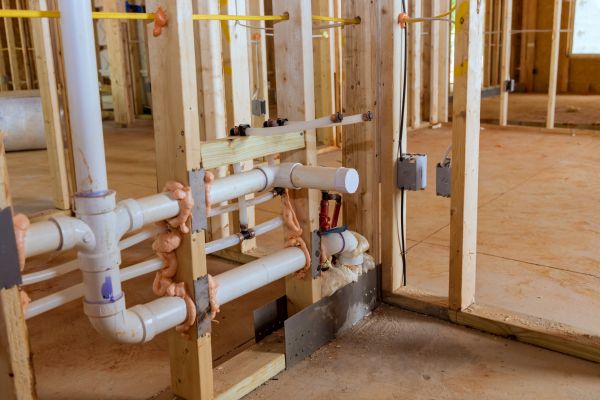 Rough Plumbing Installation in Monroe