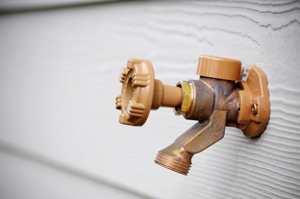 Outdoor Spigot Installation in Monroe